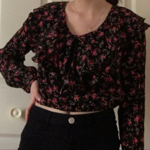 Forever 21 floral top